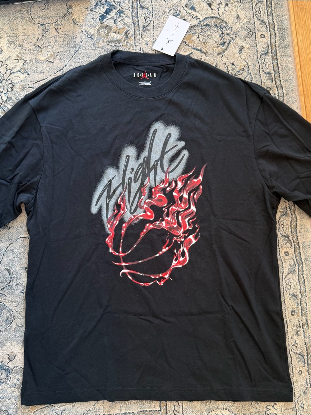Nike x Cactus Jack Jordan Flight Short-Sleeve Tee - Basketball Graphic